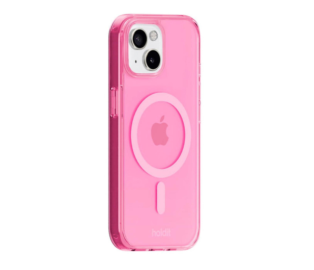 Holdit MagSafe Case iPhone 15/14/13 Przezroczysty/ różowy - 1344039 - zdjęcie 2